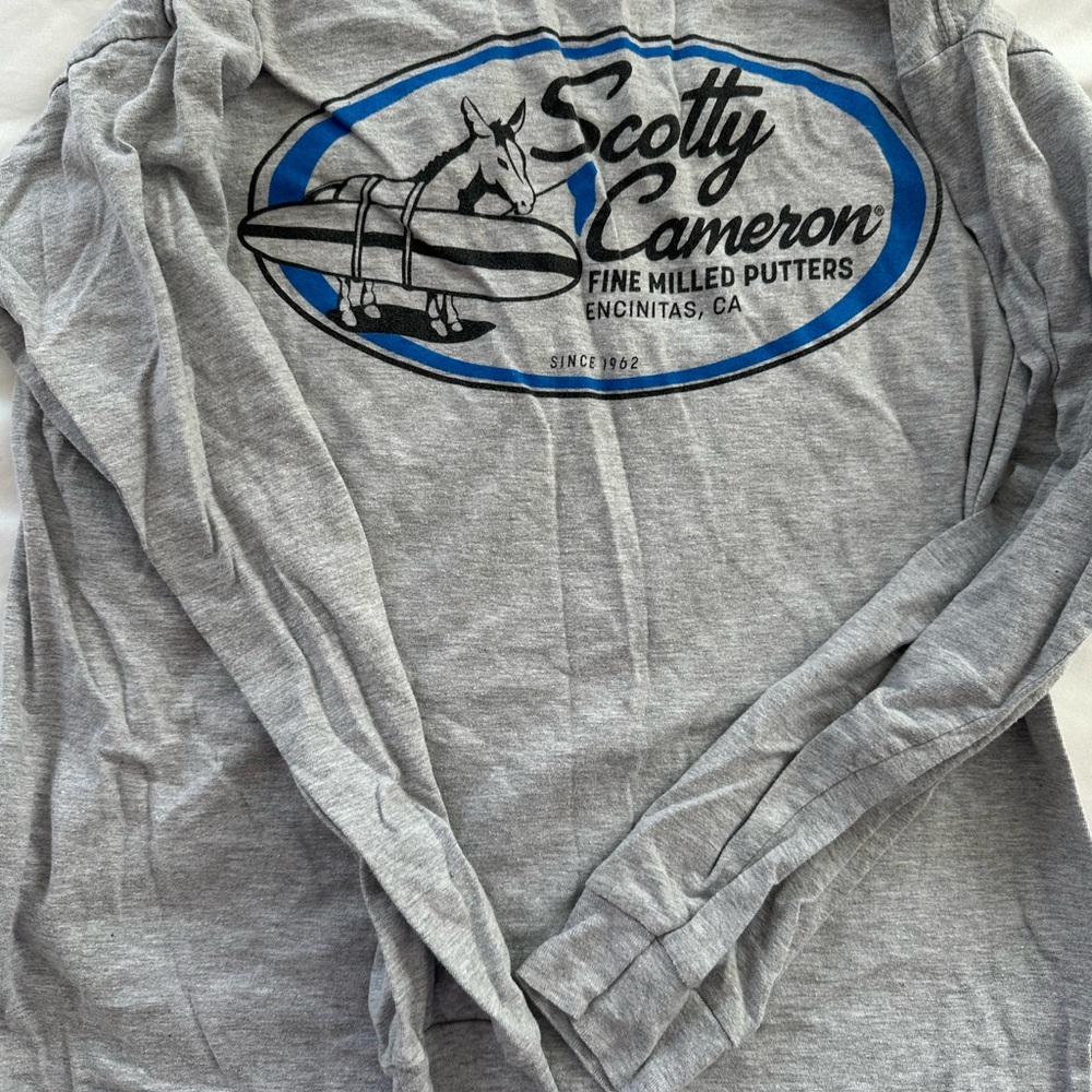 Scotty Cameron Heather Gray Graphic Tee